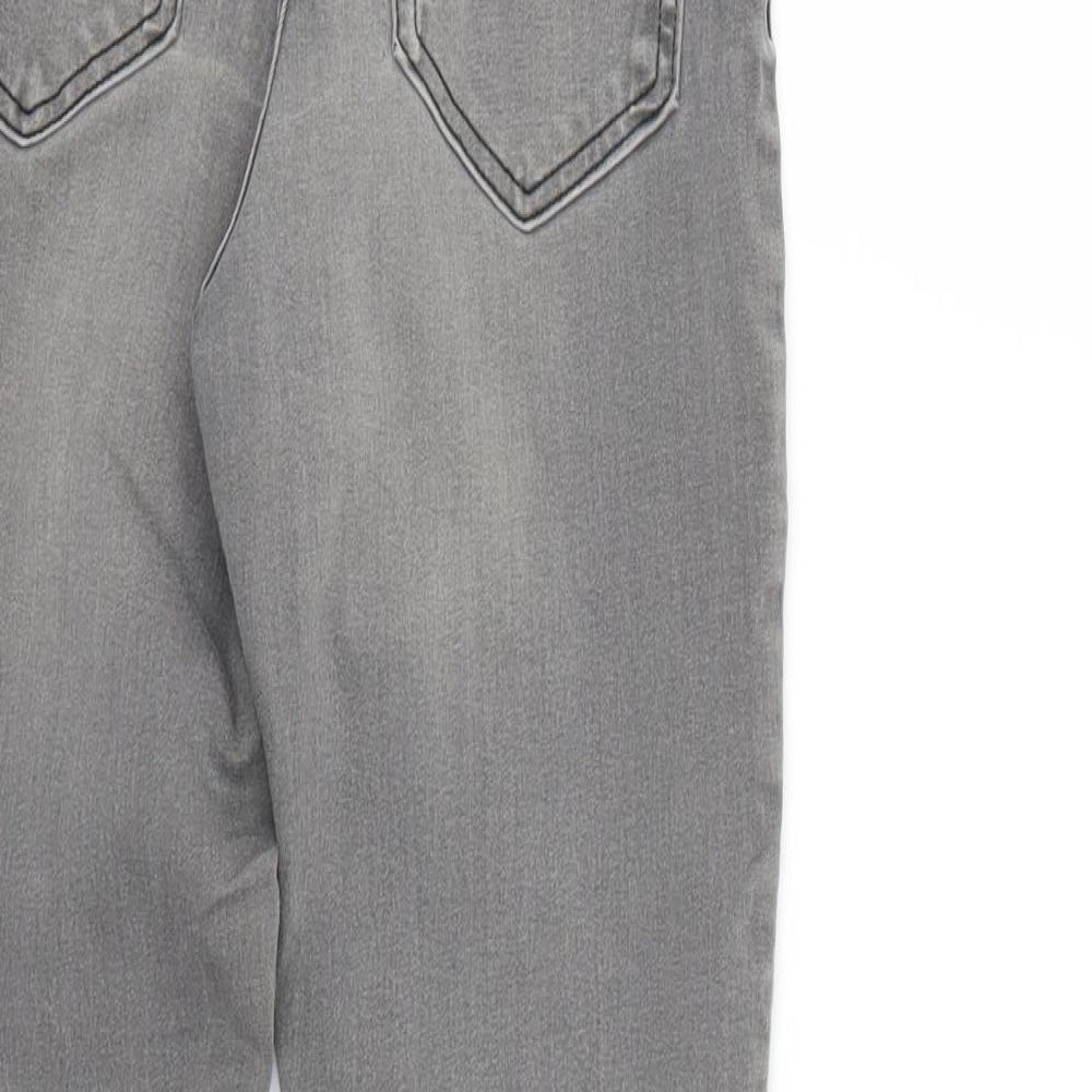 Marks and Spencer Womens Grey   Skinny Jeans Size 8 L26 in