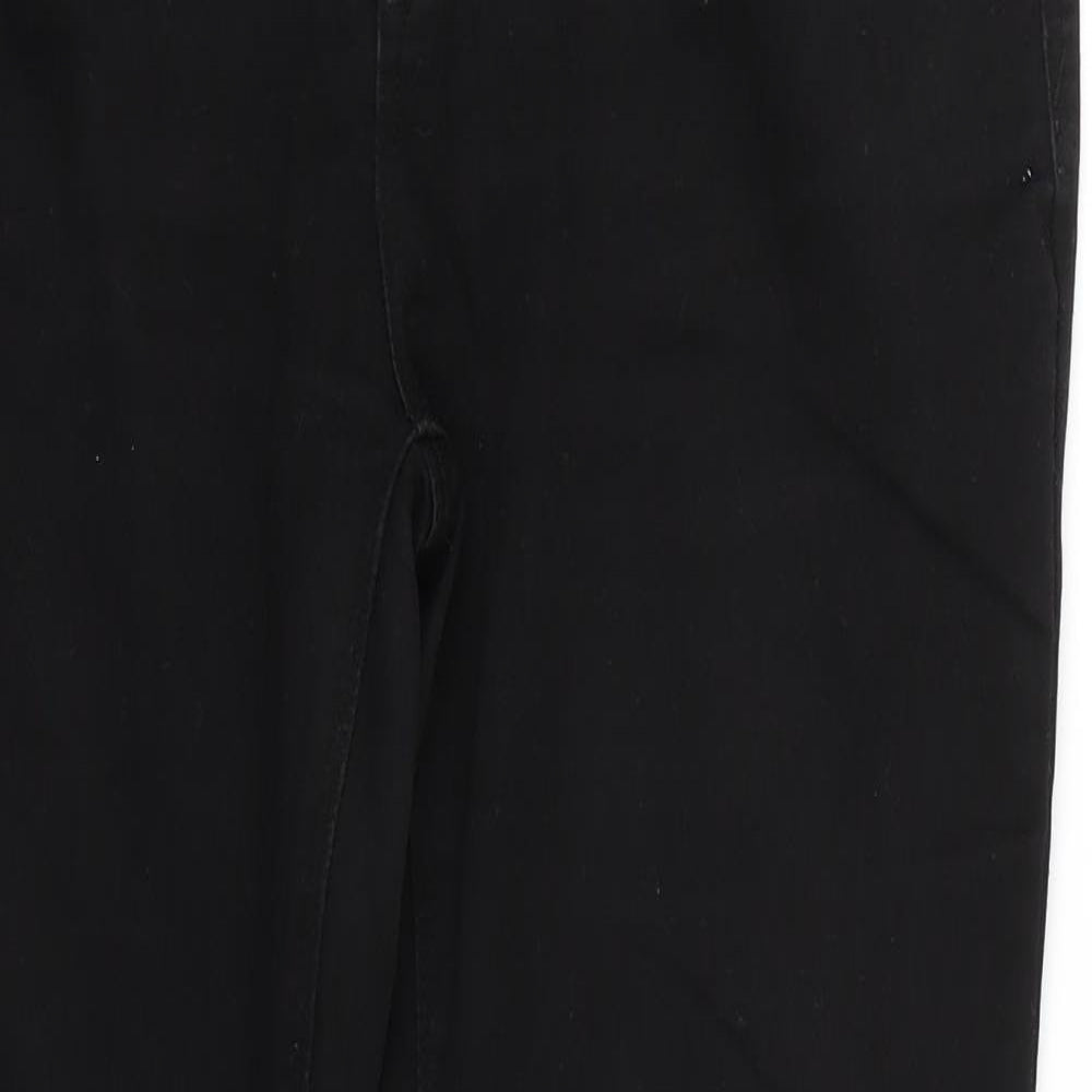 lift & shape Womens Black   Straight Jeans Size 14 L29 in