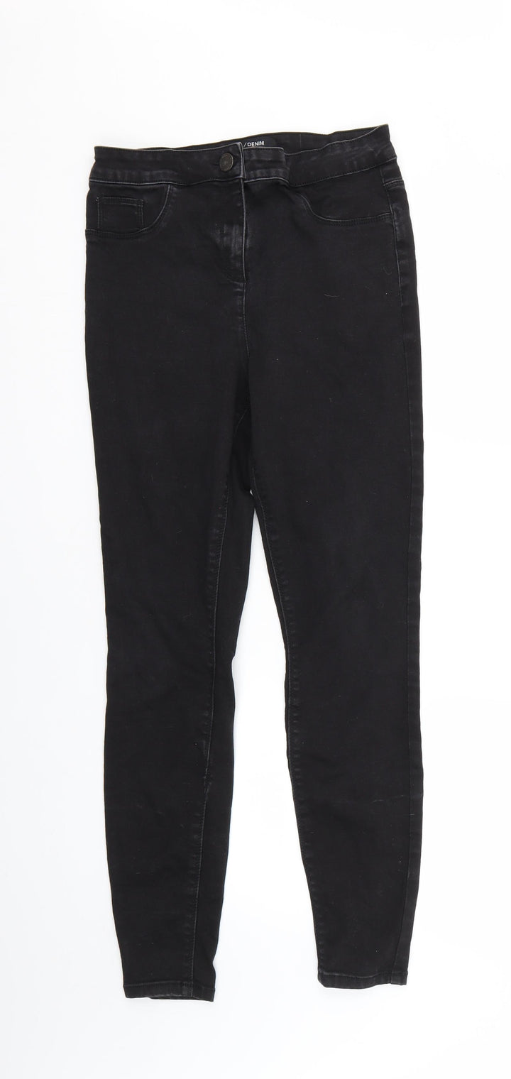 Denim Womens Black   Skinny Jeans Size 12 L25 in
