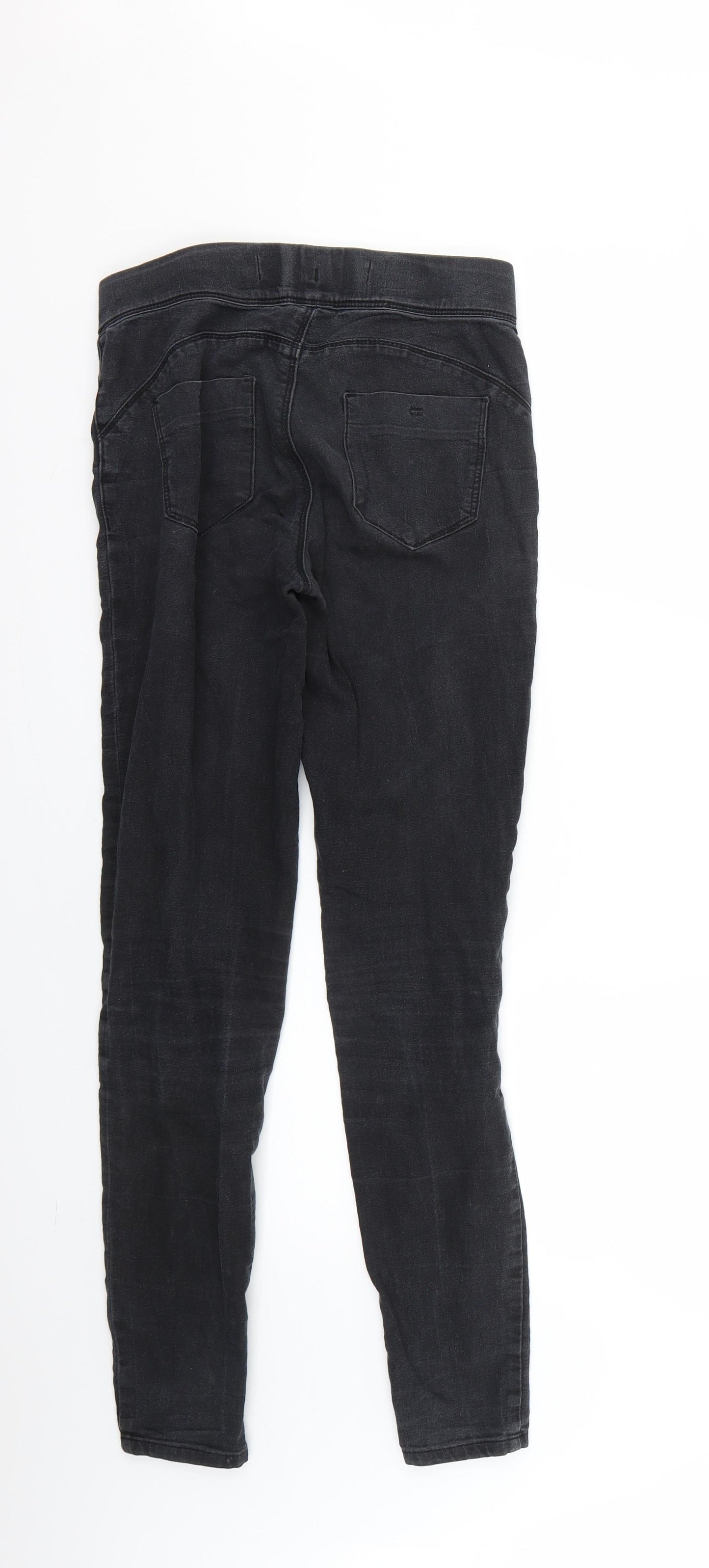 Denim & Co. Womens Black   Skinny Jeans Size 6 L26 in
