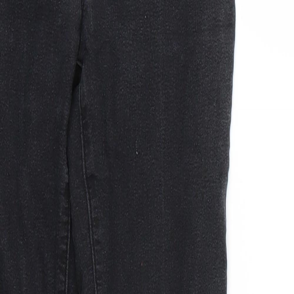 Denim & Co. Womens Black   Skinny Jeans Size 6 L26 in
