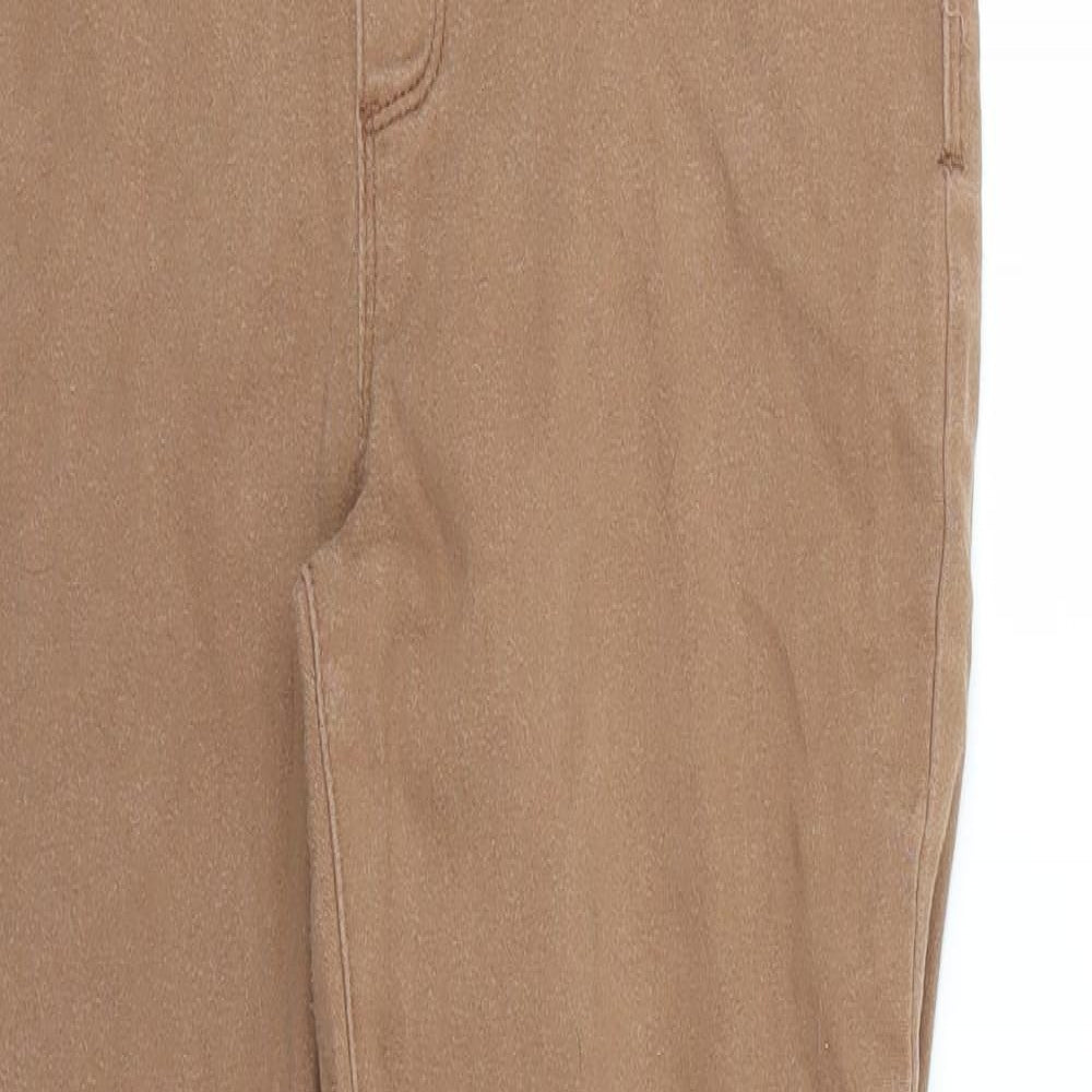 pep&co Womens Brown   Jegging Jeans Size 10 L26 in