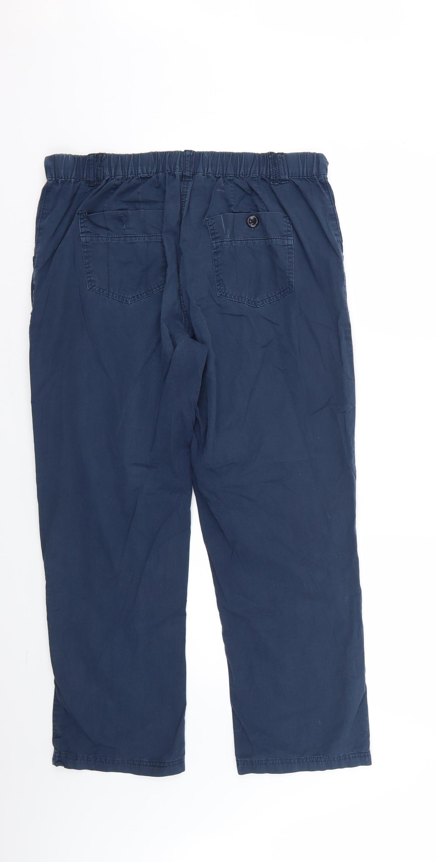 DASH Womens Blue   Trousers  Size 14 L26 in