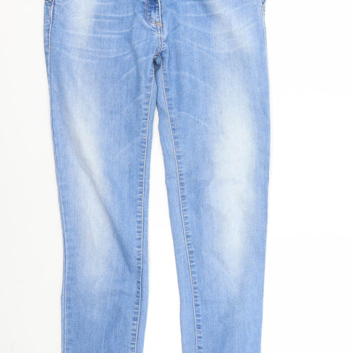 NEXT Womens Blue   Skinny Jeans Size 10 L25 in