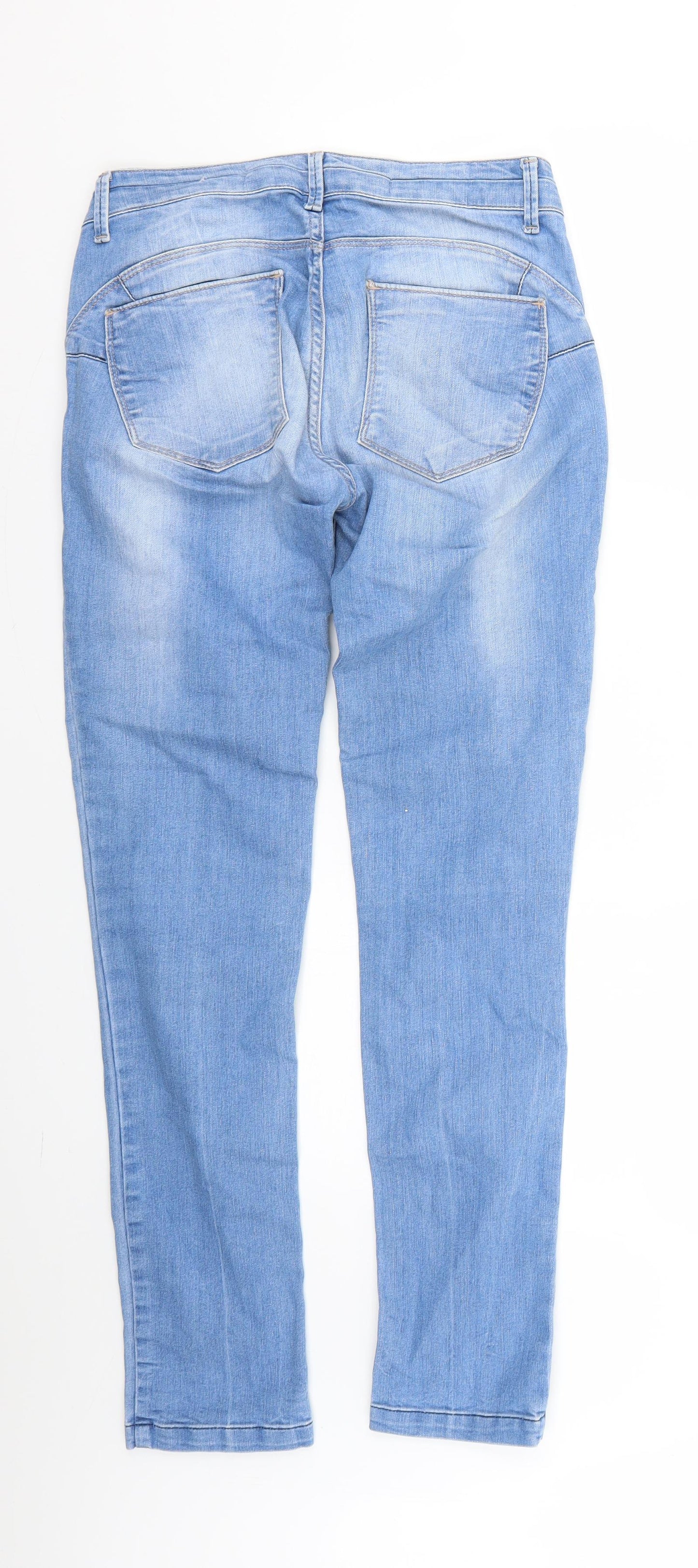 NEXT Womens Blue   Skinny Jeans Size 10 L25 in