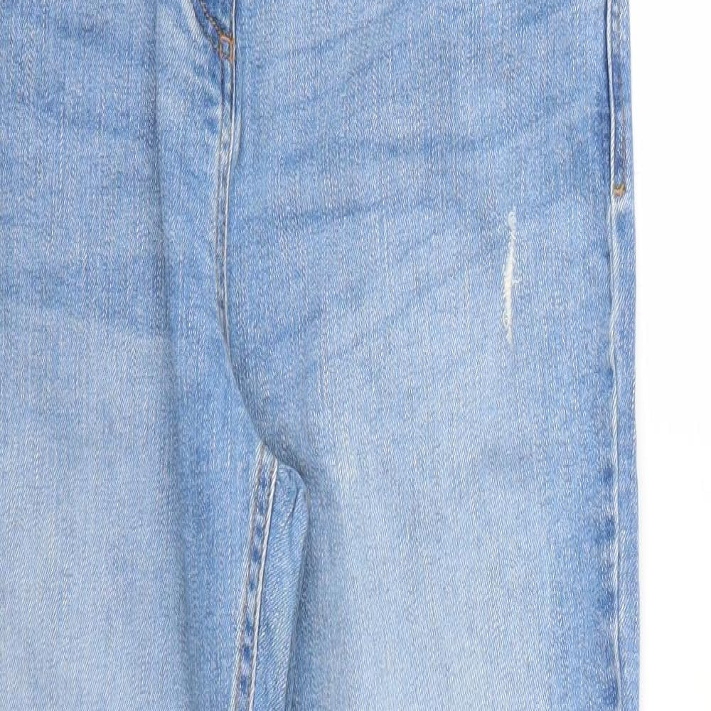 Papaya Womens Blue   Straight Jeans Size 10 L30 in