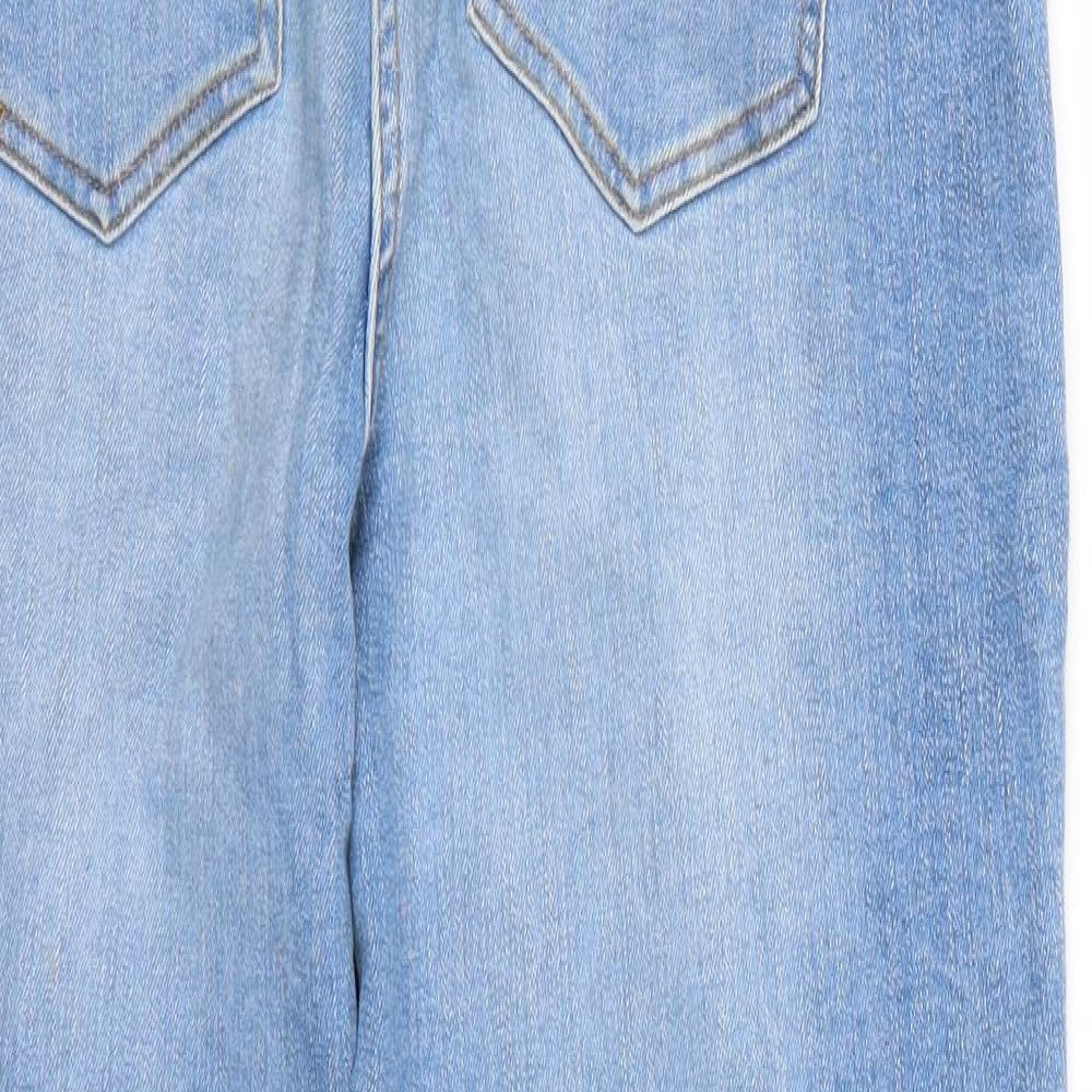 Papaya Womens Blue   Straight Jeans Size 10 L30 in