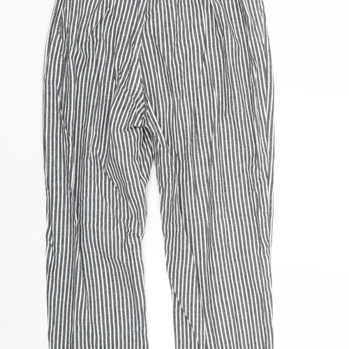 j.galt Womens Grey Striped  Trousers   L23 in