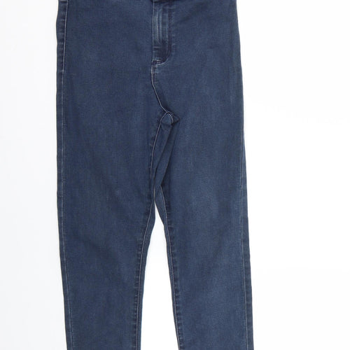 Denim & Co. Womens Blue   Skinny Jeans Size 8 L23 in