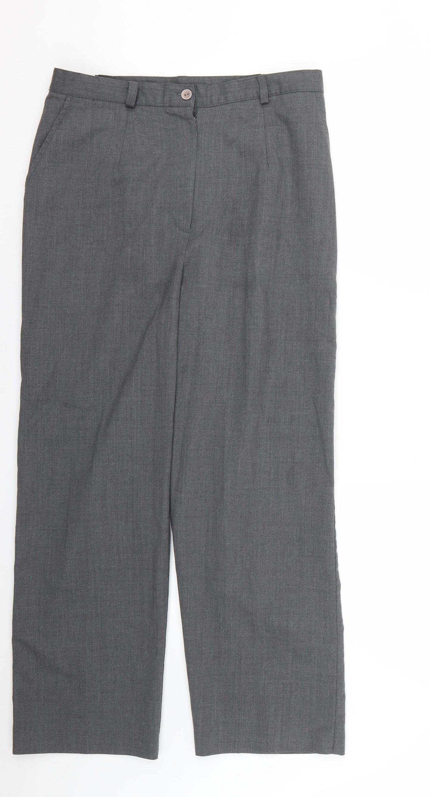country collection Womens Grey   Trousers  Size 14 L25 in