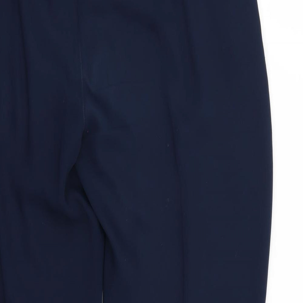 Marks and Spencer Womens Blue   Trousers  Size 14 L24 in