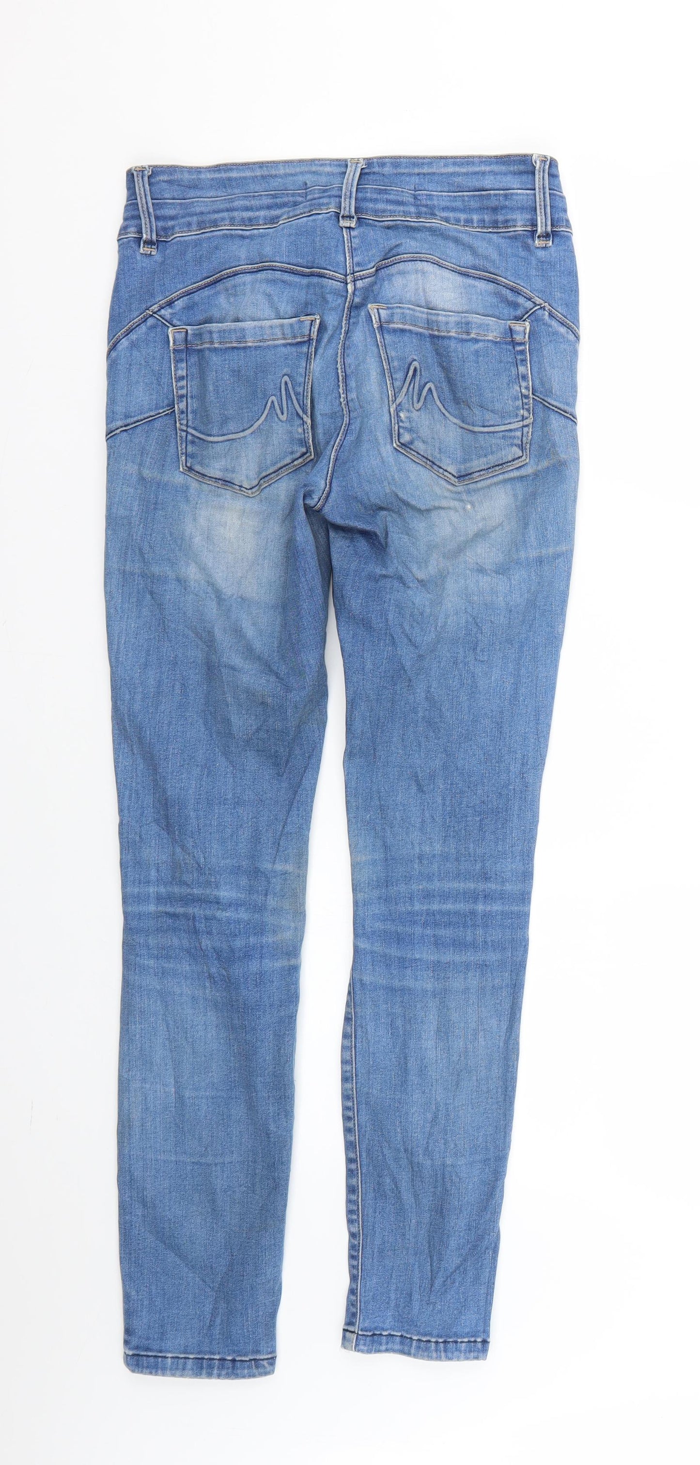 NEXT Womens Blue   Skinny Jeans Size 10 L27 in