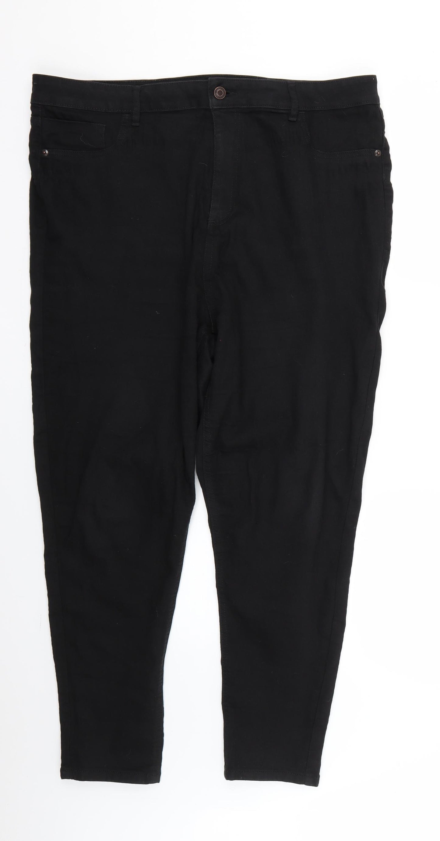 F&F Womens Black   Straight Jeans Size 20 L26 in