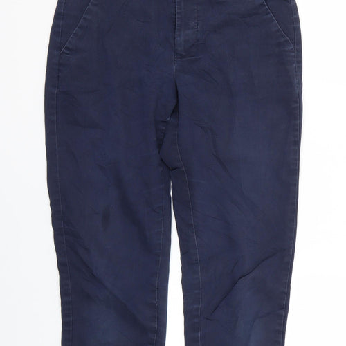 Mango Womens Blue   Trousers  Size 6 L25 in