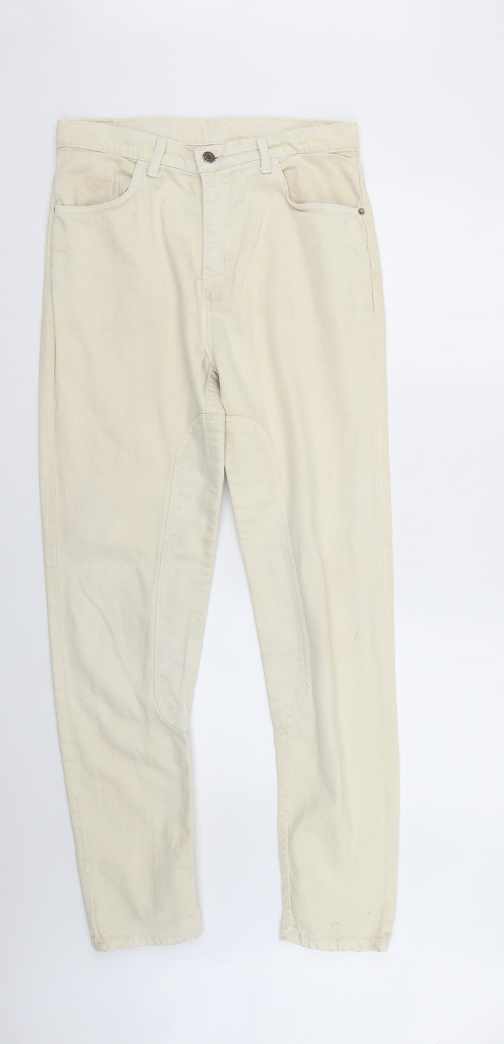 SPLASH Womens Beige   Skinny Jeans Size 12 L32 in