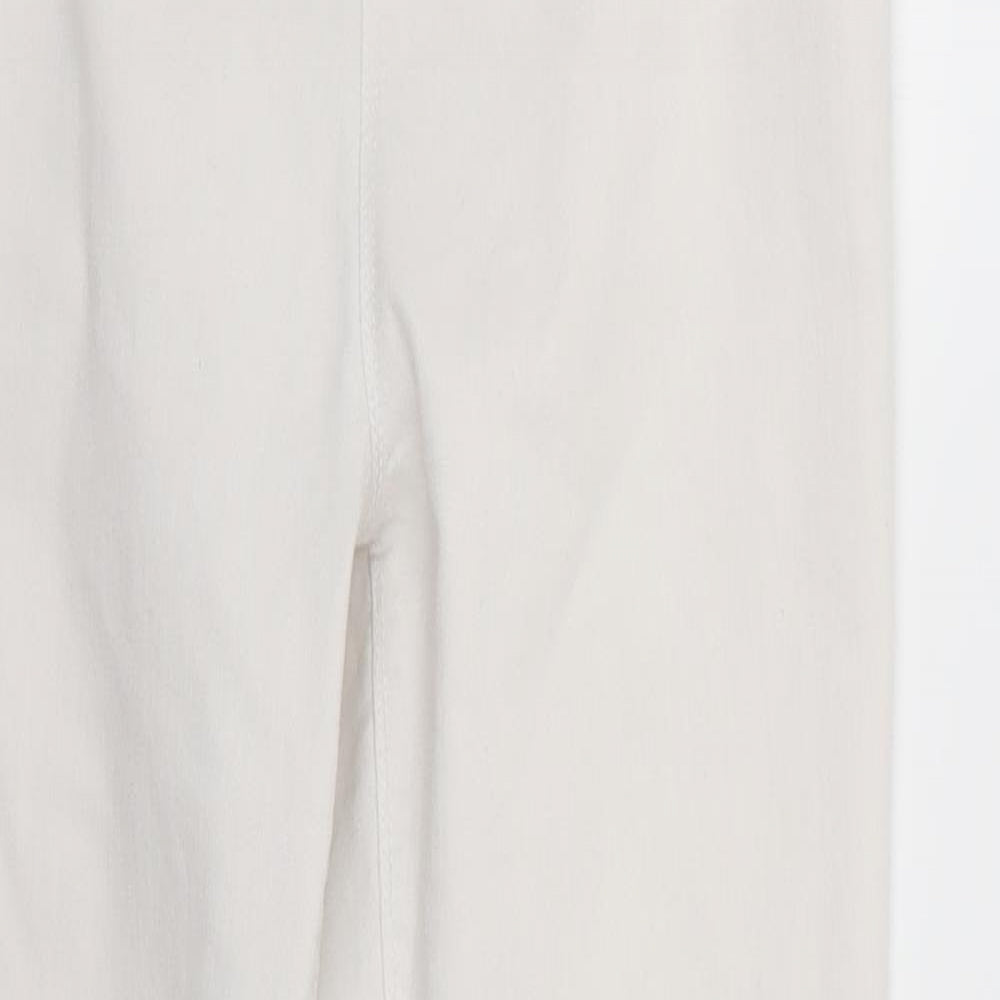 Denim Womens White   Skinny Jeans Size 12 L28 in