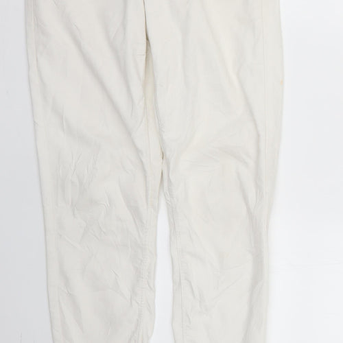 H&M Womens White   Skinny Jeans Size 8 L27 in