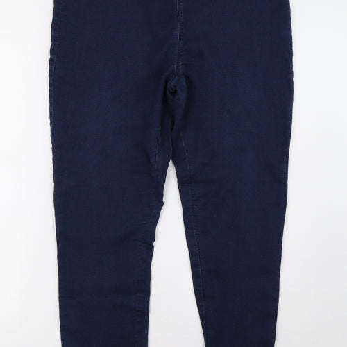 EWM Womens Blue  Denim Jegging Trousers Size 14 L28 in