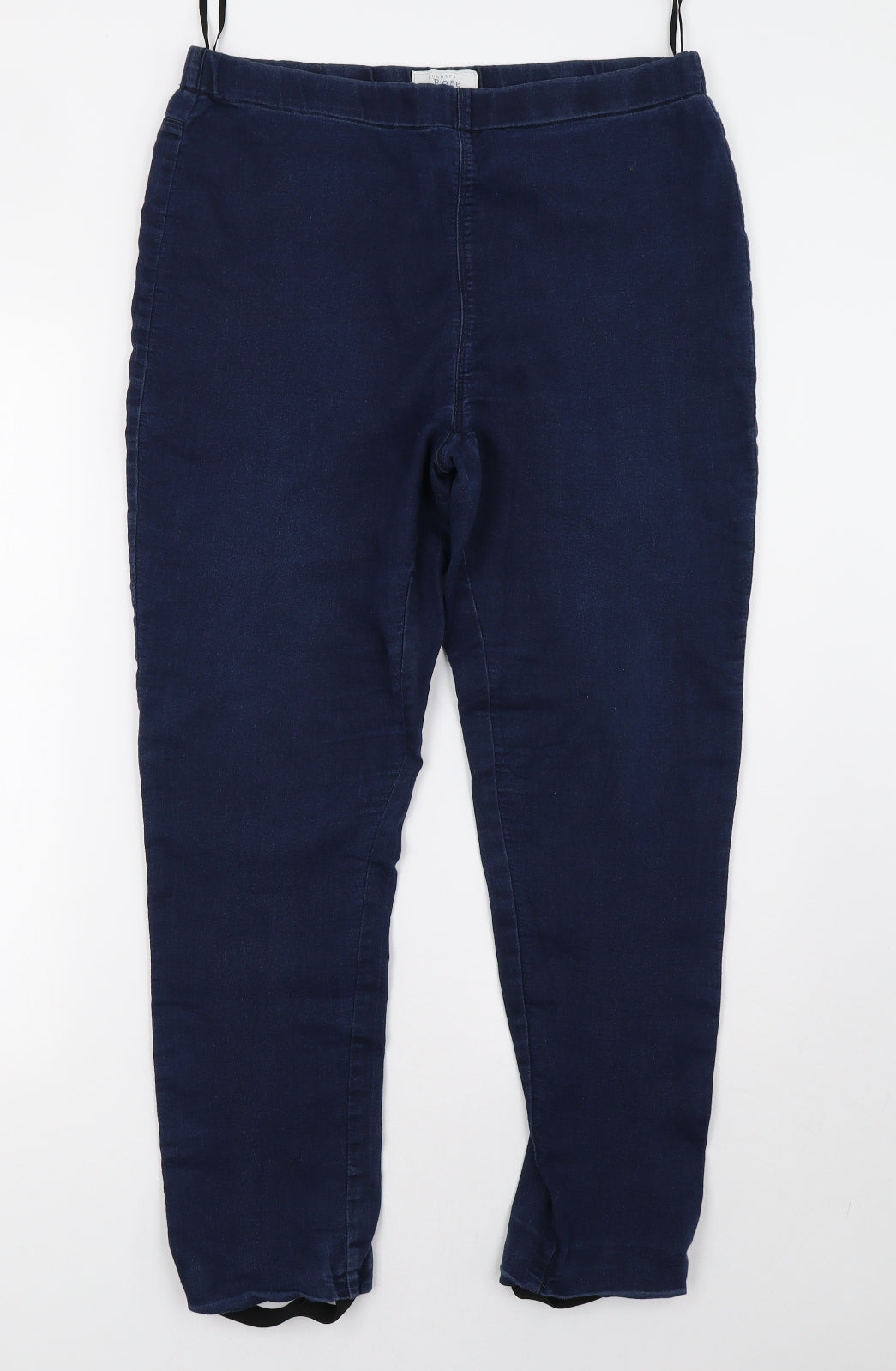 EWM Womens Blue  Denim Jegging Trousers Size 14 L28 in