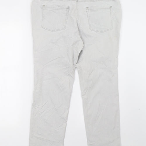 Atelier Womens Grey   Straight Jeans Size 38 L29 in