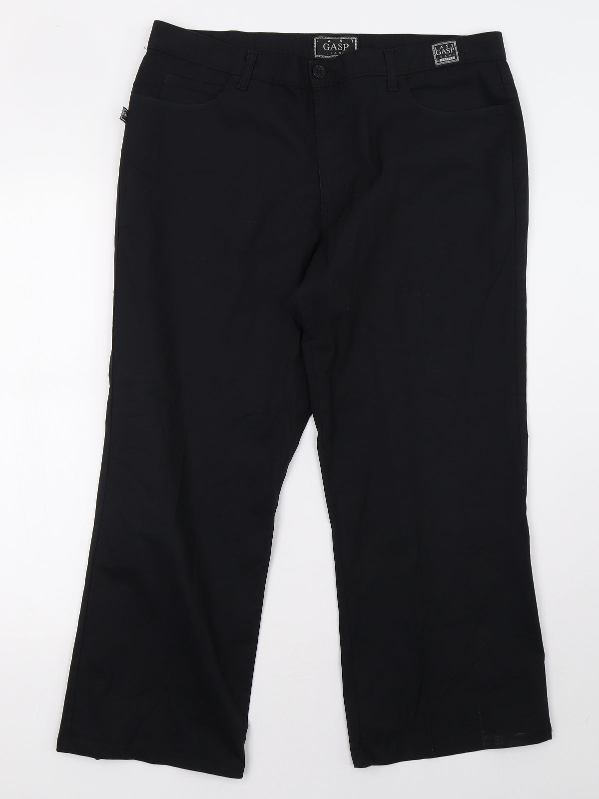 last gasp Womens Black   Trousers  Size 18 L28 in