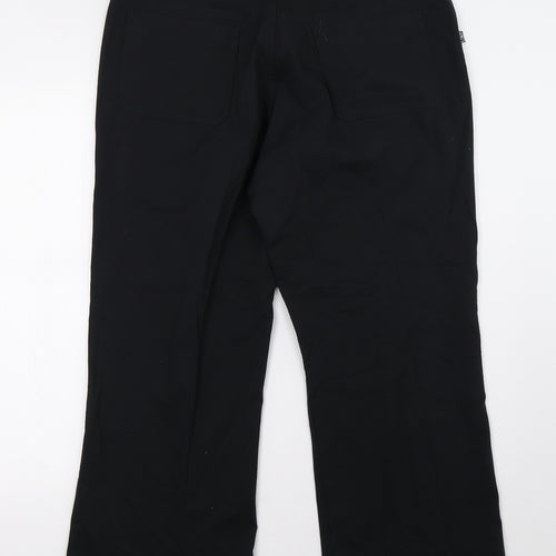 last gasp Womens Black   Trousers  Size 18 L28 in