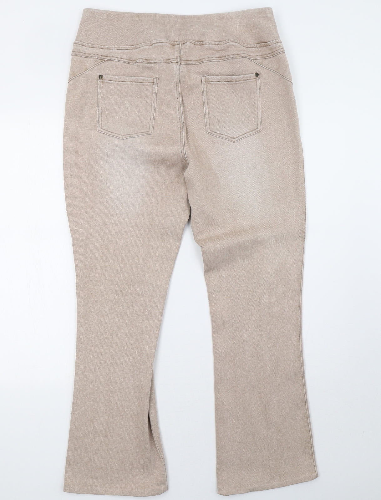 DG2 Womens Beige   Jegging Trousers Size 16 L29 in