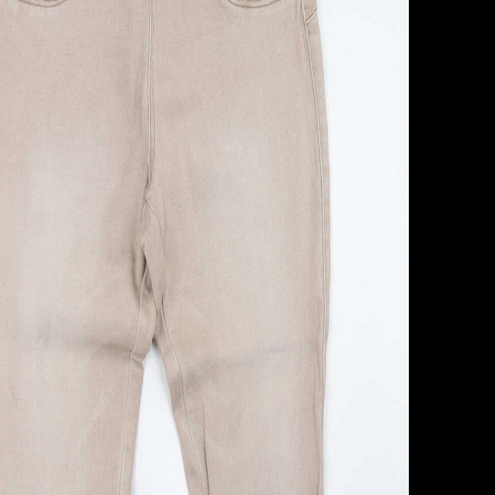 DG2 Womens Beige   Jegging Trousers Size 16 L29 in