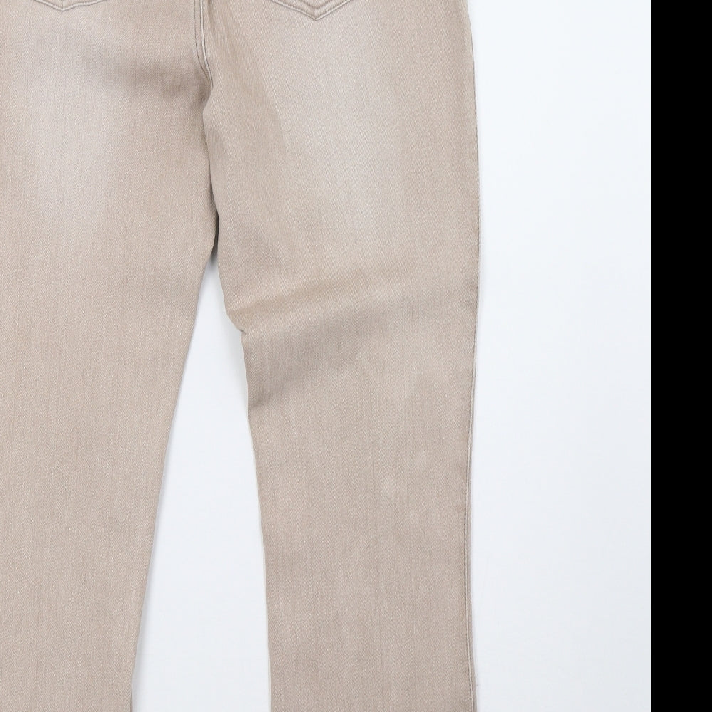 DG2 Womens Beige   Jegging Trousers Size 16 L29 in