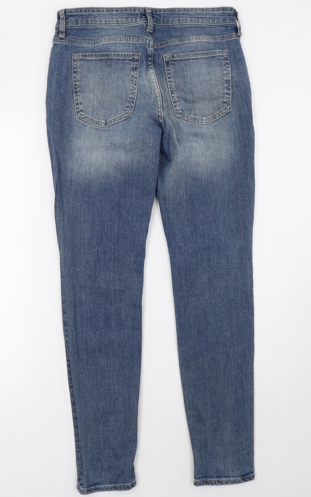 Gap Womens Blue  Denim Straight Jeans Size 28 L28 in