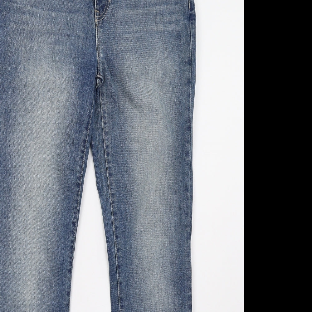 Gap Womens Blue  Denim Straight Jeans Size 28 L28 in