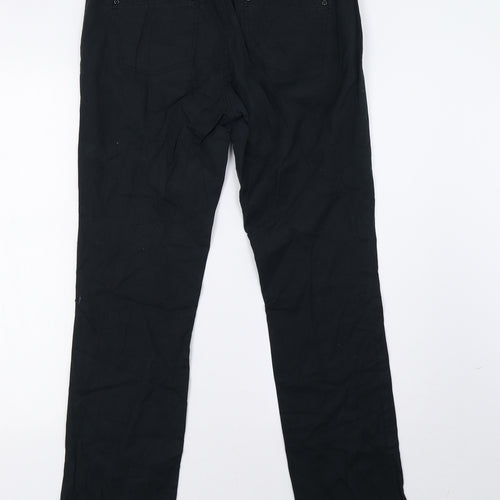 stockh lm Womens Black   Trousers  Size 12 L31 in