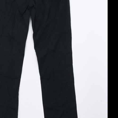 stockh lm Womens Black   Trousers  Size 12 L31 in