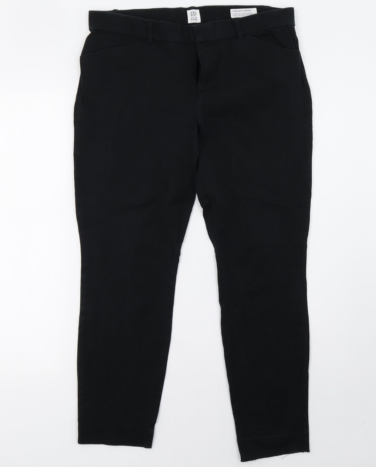 Gap Womens Black   Trousers  Size 12 L30 in