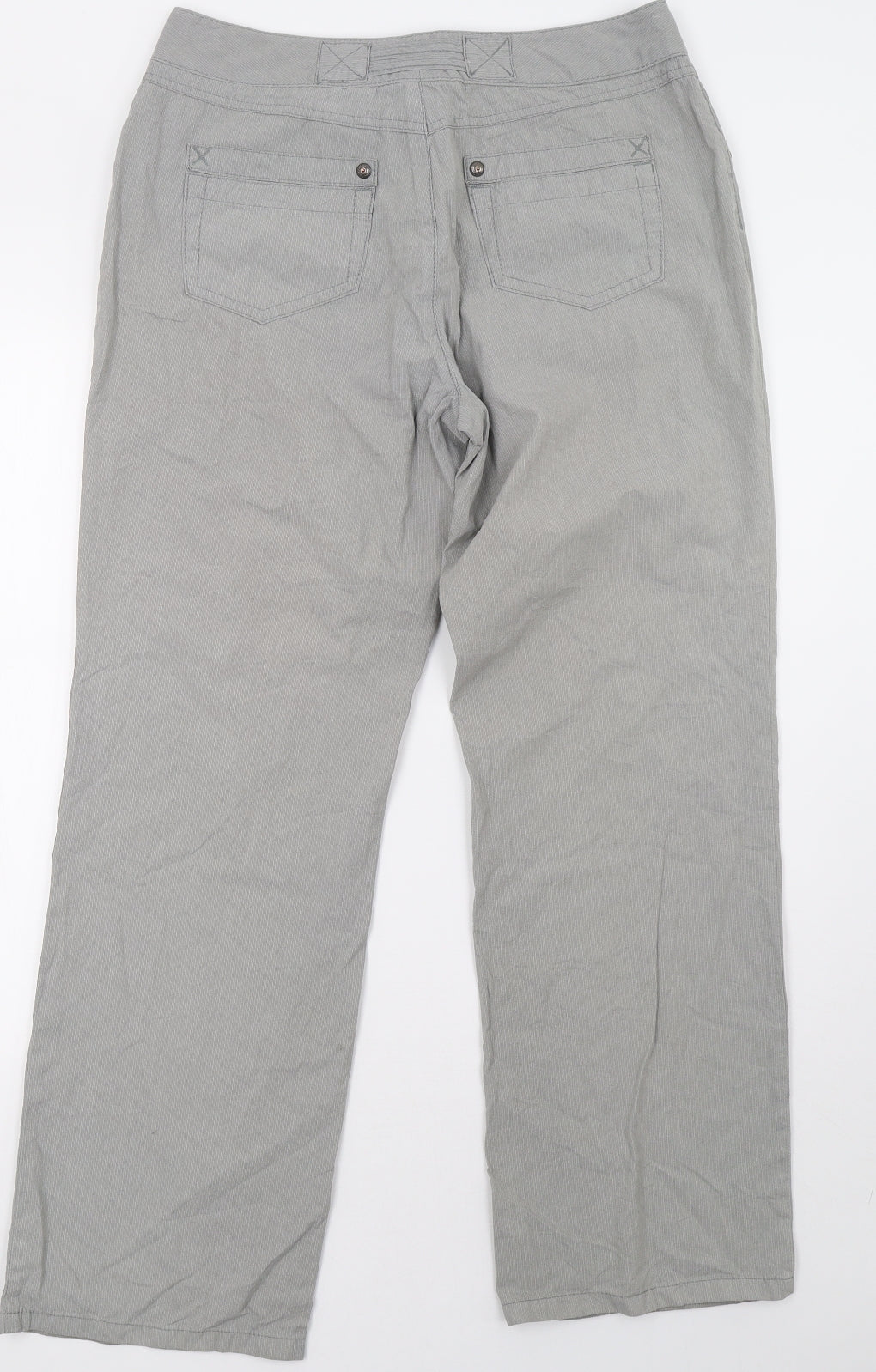 Rosner Womens Green   Trousers  Size 14 L32 in