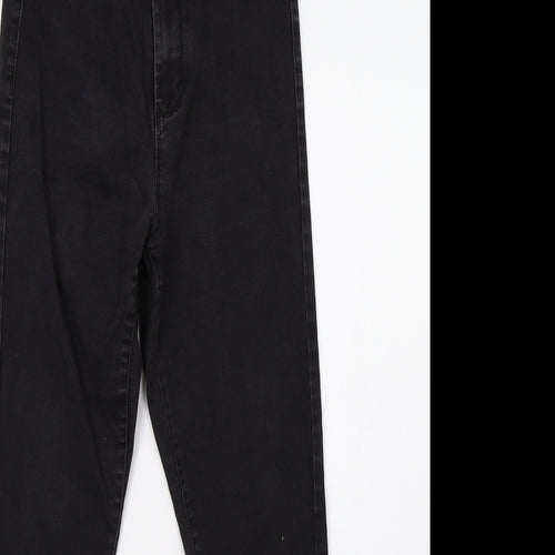 Primark Womens Black  Denim Skinny Jeans Size 14 L28 in