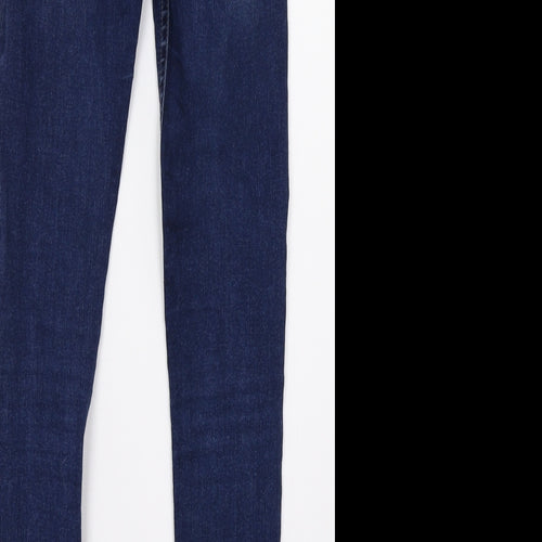 Jack Wills Womens Blue  Denim Skinny Jeans Size 25 L30 in