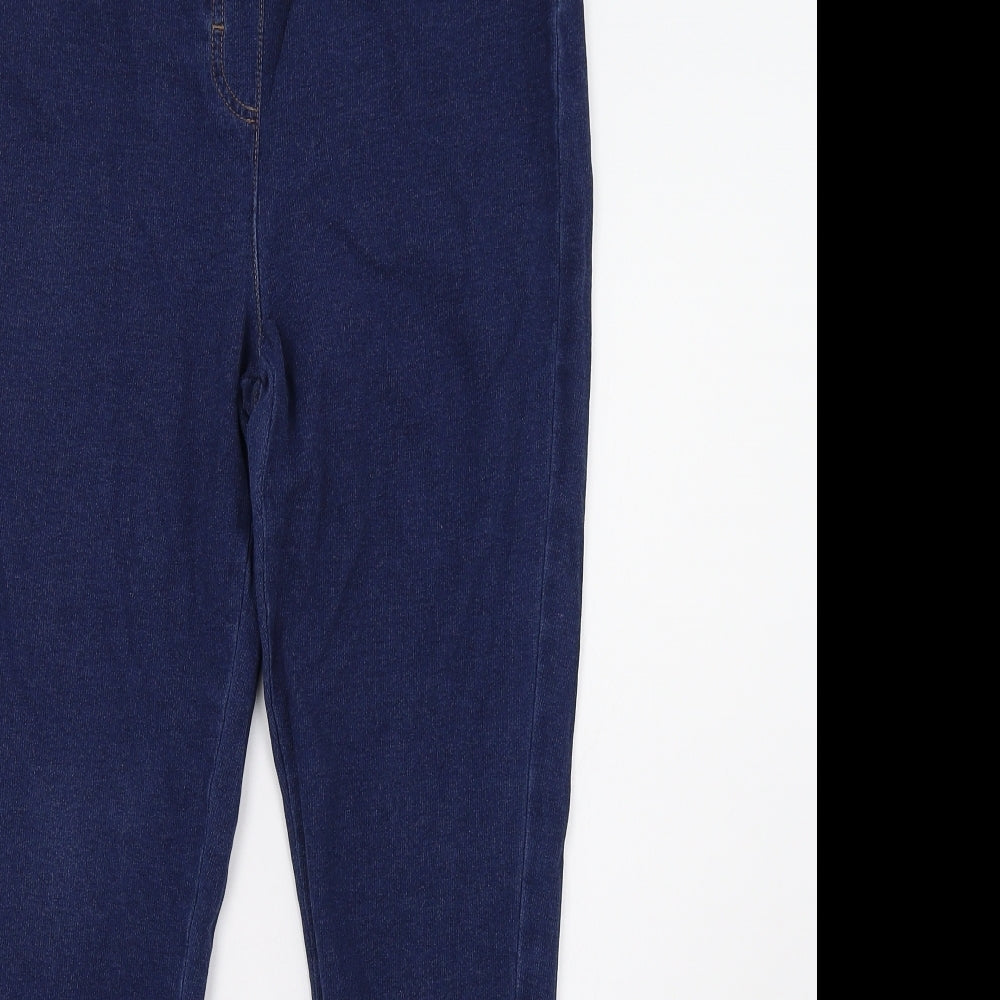 George Womens Blue   Jegging Trousers Size 12 L30 in