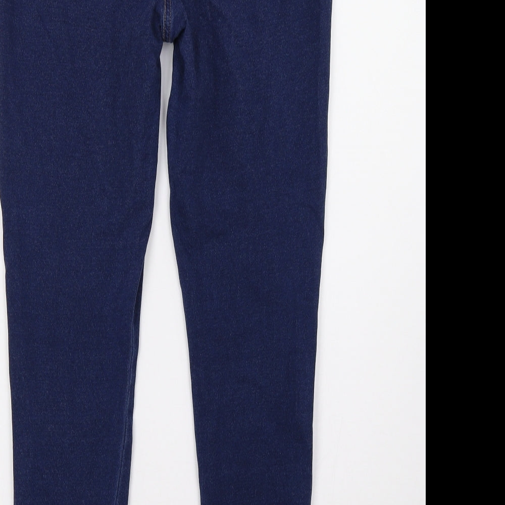 George Womens Blue   Jegging Trousers Size 12 L30 in