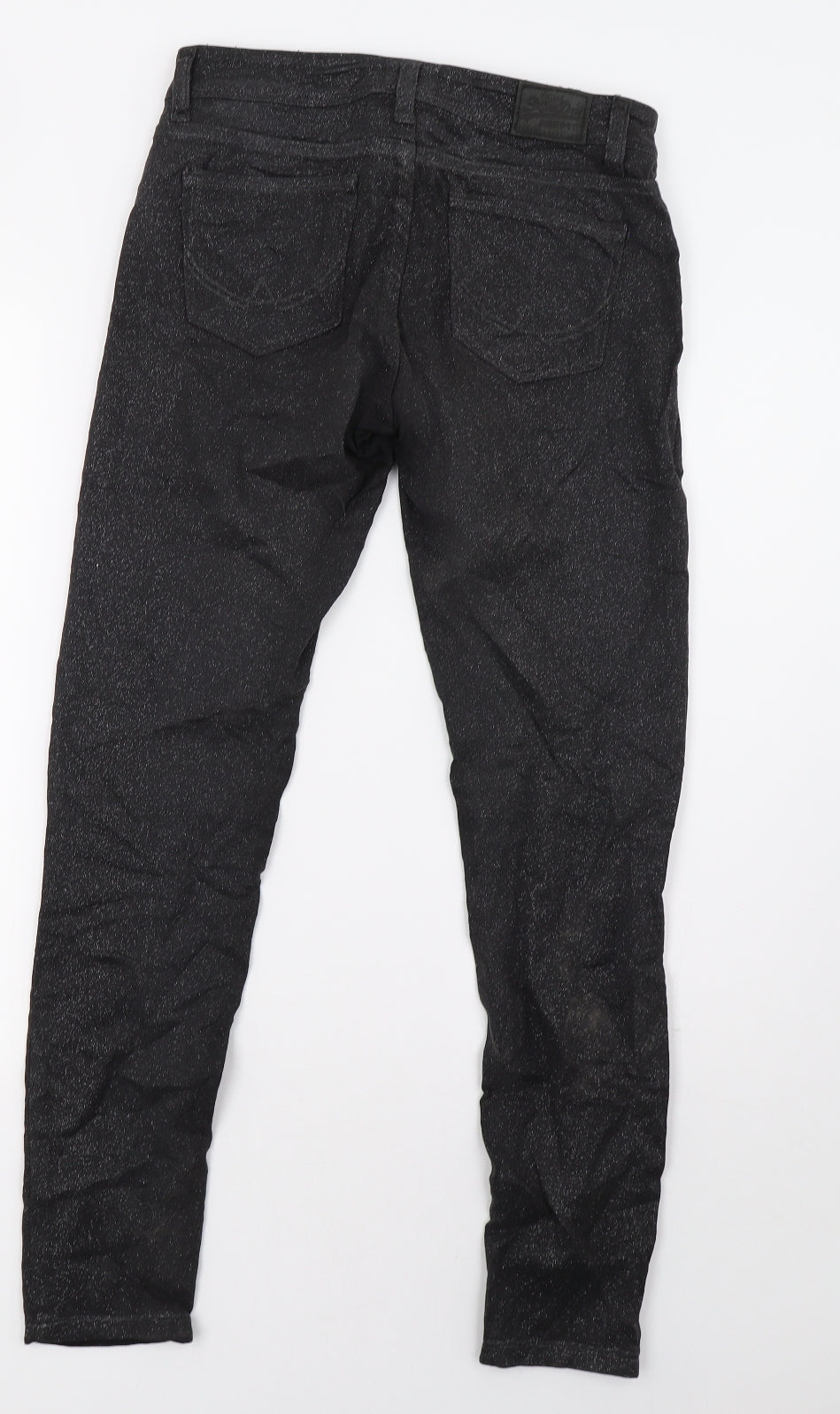 Superdry Womens Black   Skinny Jeans Size 28 L30 in