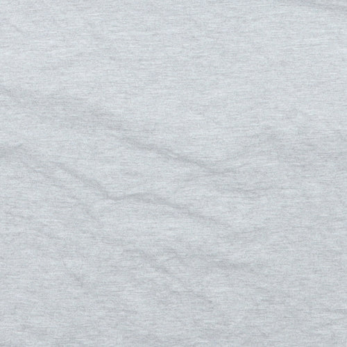 Gildan Girls Grey   Basic T-Shirt Size L