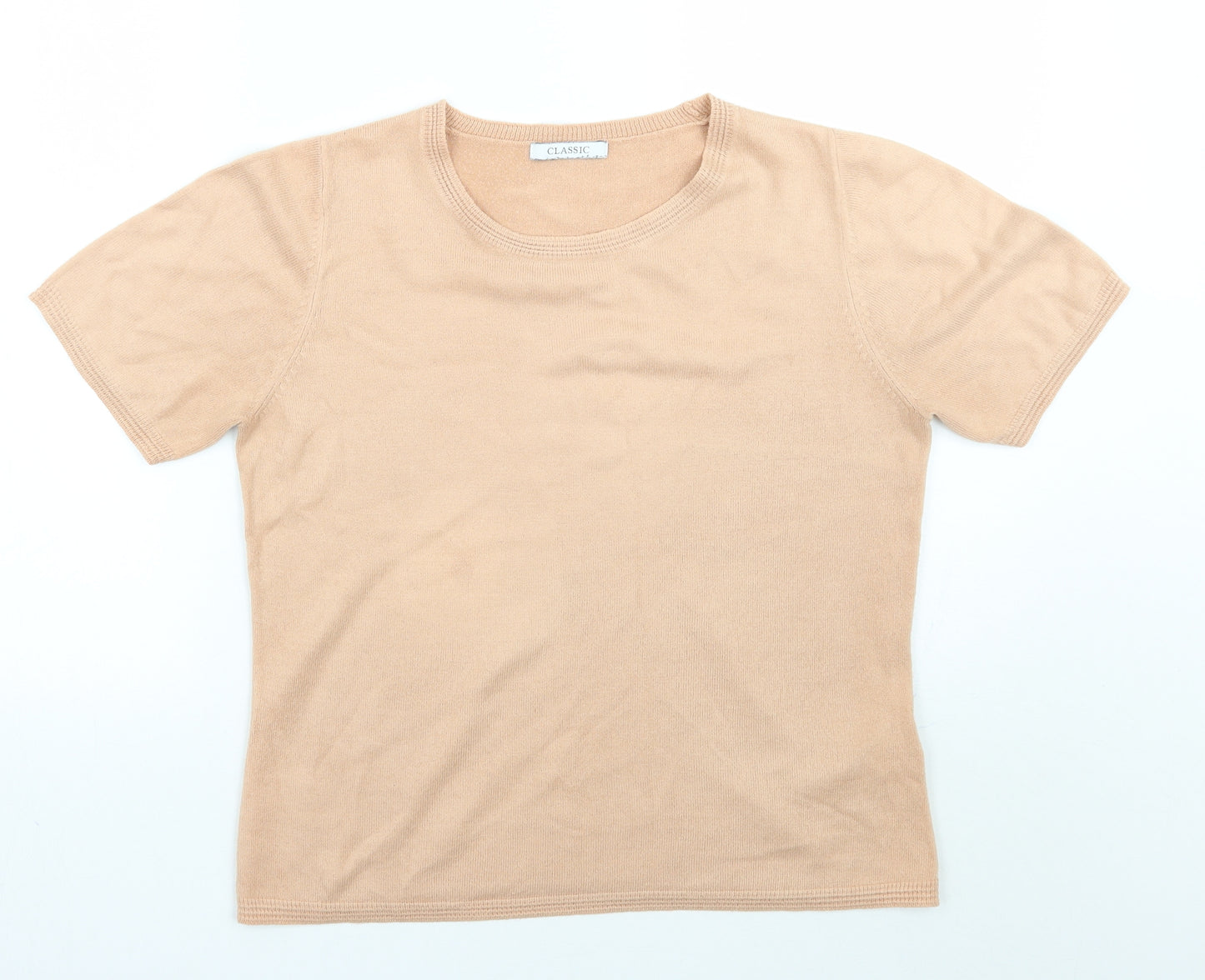 Marks and Spencer Womens Pink   Basic T-Shirt Size 12