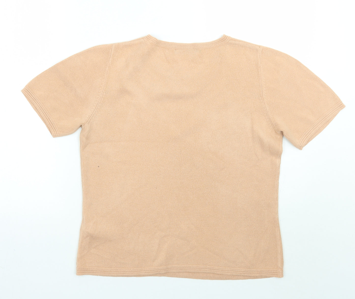 Marks and Spencer Womens Pink   Basic T-Shirt Size 12