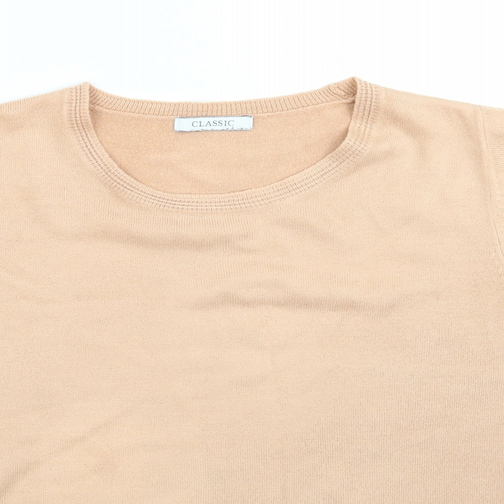 Marks and Spencer Womens Pink   Basic T-Shirt Size 12