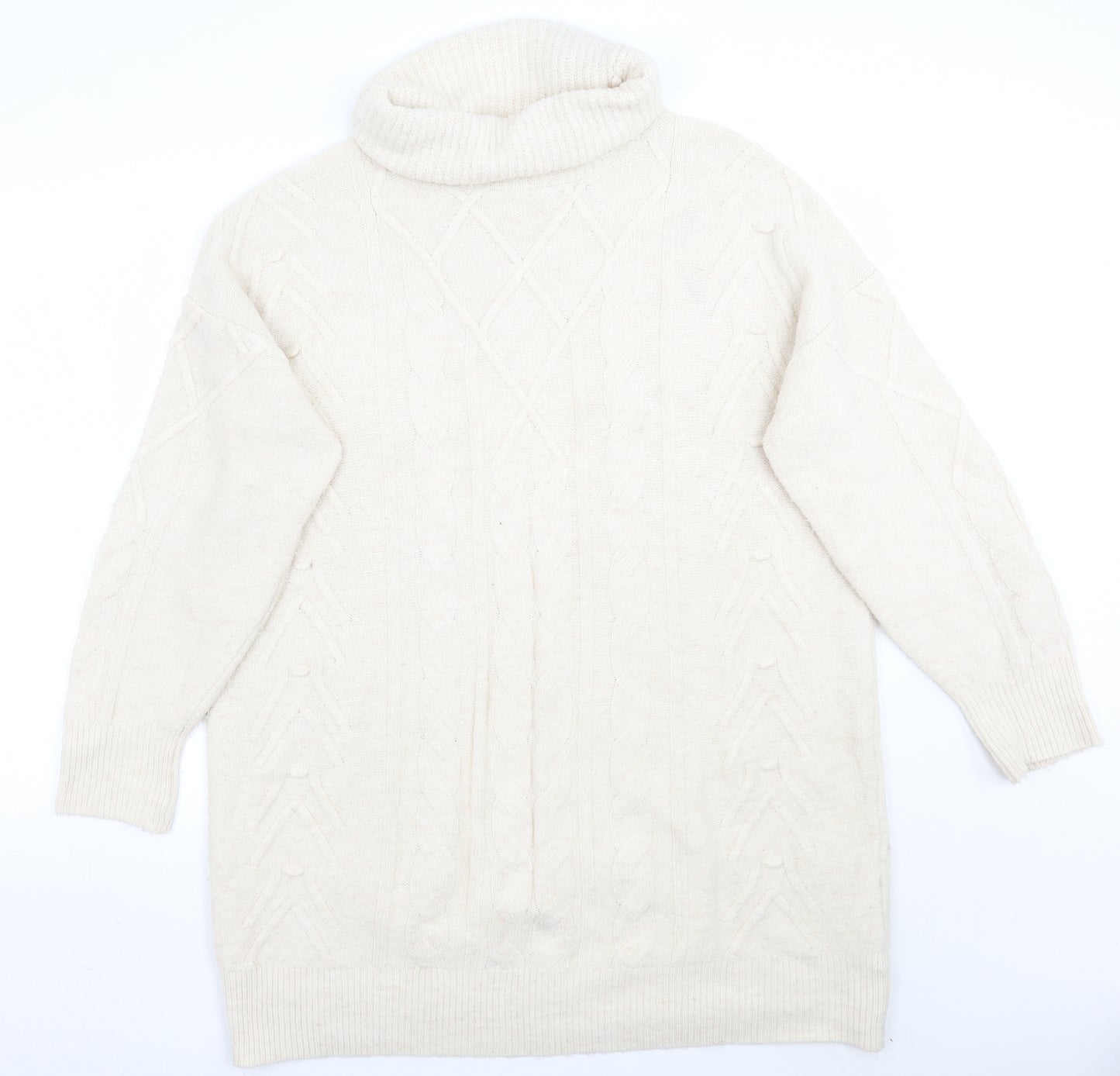 NEXT Womens Ivory   Pullover Jumper Size L