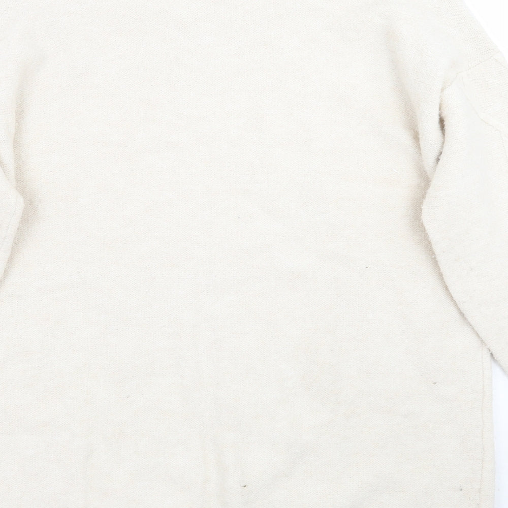 NEXT Womens Ivory   Pullover Jumper Size L
