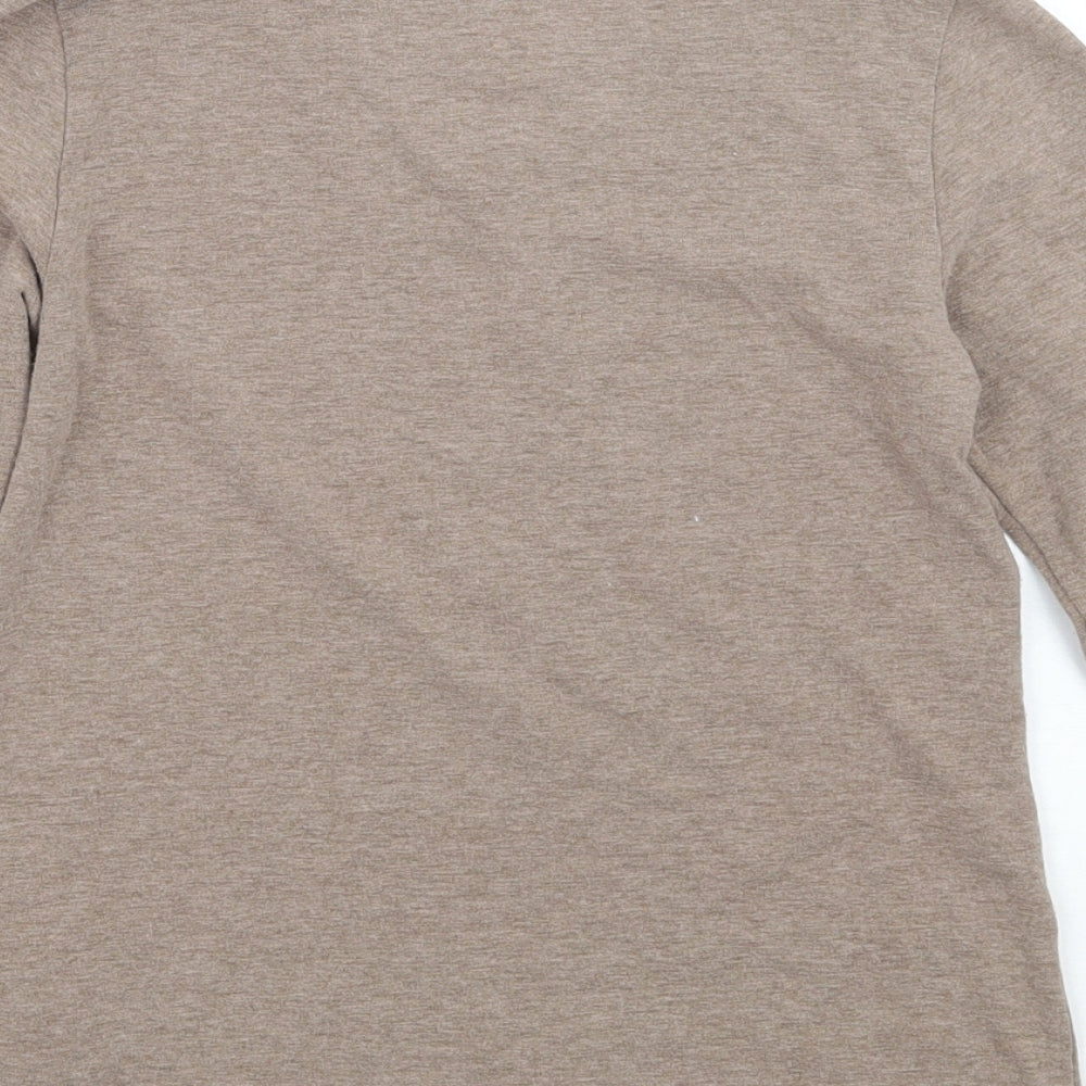 H&M Girls Brown   Basic T-Shirt Size 9 Years