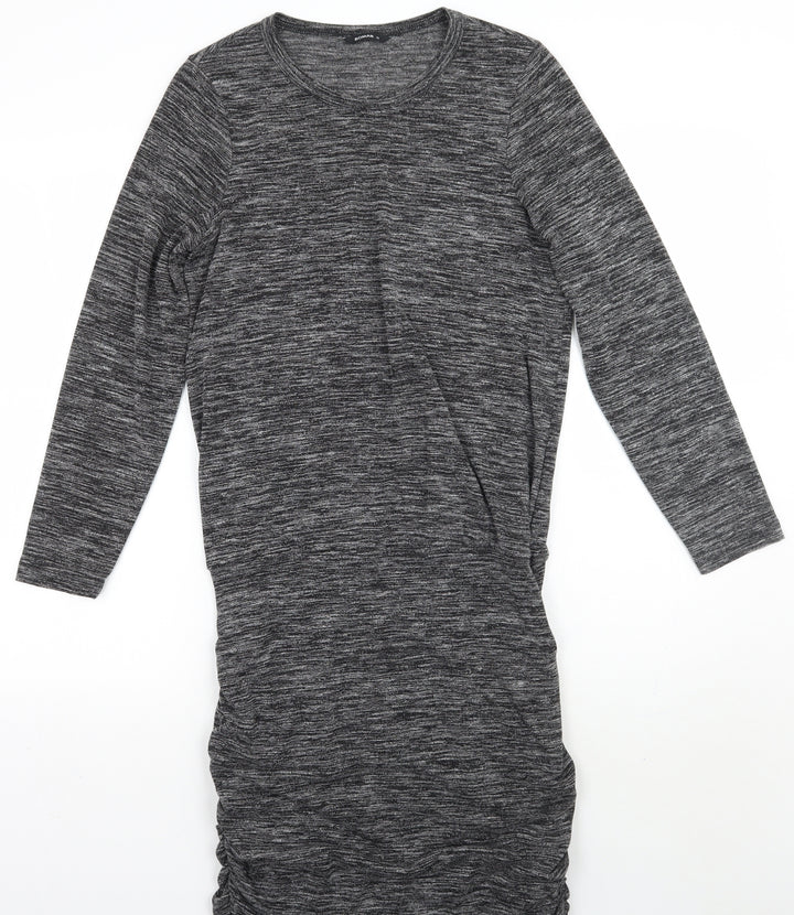 Roman Womens Grey A-Line Size 12