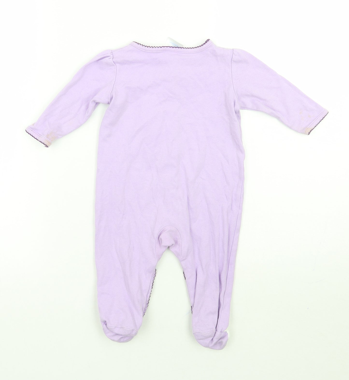 Small Wonders Girls Purple   Babygrow One-Piece Size 3-6 Months