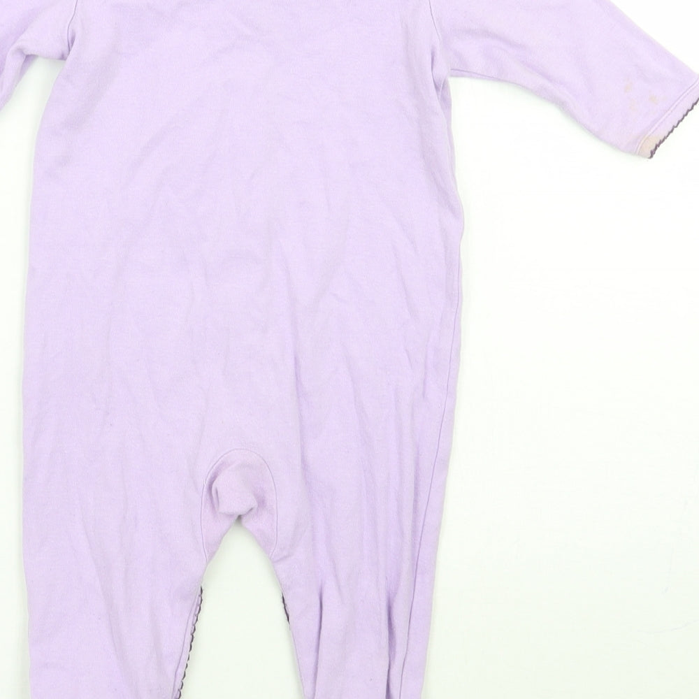 Small Wonders Girls Purple   Babygrow One-Piece Size 3-6 Months